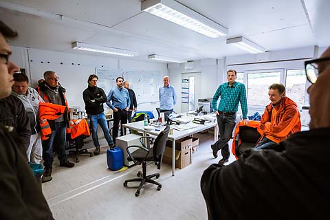 Event Baustelle Workshop Werbefotos Eventfotografie Fotograf Berlin © www.henninghattendorf.com